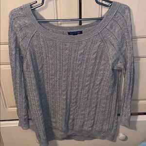 American Eagle tan sweater